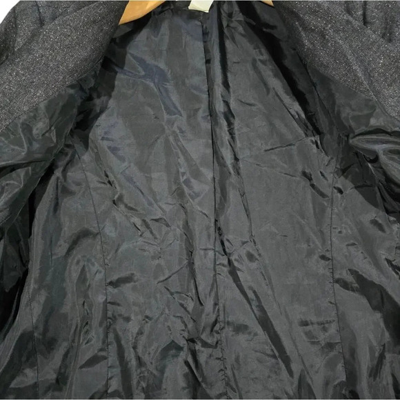 Requirements Women’s Plus Size 16 Vintage Dark Gray Lurex Career Blazer - Picture 7 of 10